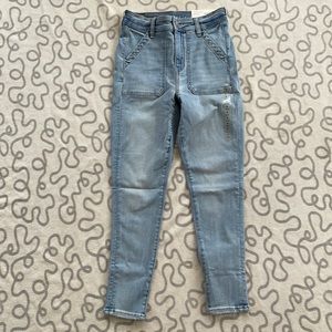 American Eagle Super High Rise Jegging Crop